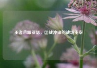 王者荣耀亚瑟，团战冲锋的战场主宰