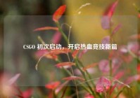 CSGO 初次启动，开启热血竞技新篇
