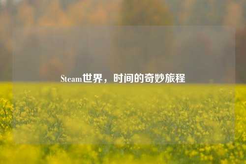 Steam世界，时间的奇妙旅程