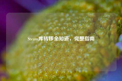 Steam库转移全知道，完整指南