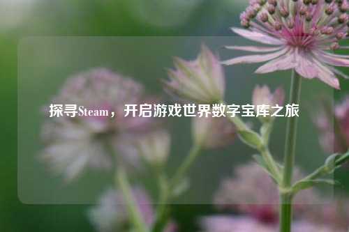 探寻Steam，开启游戏世界数字宝库之旅